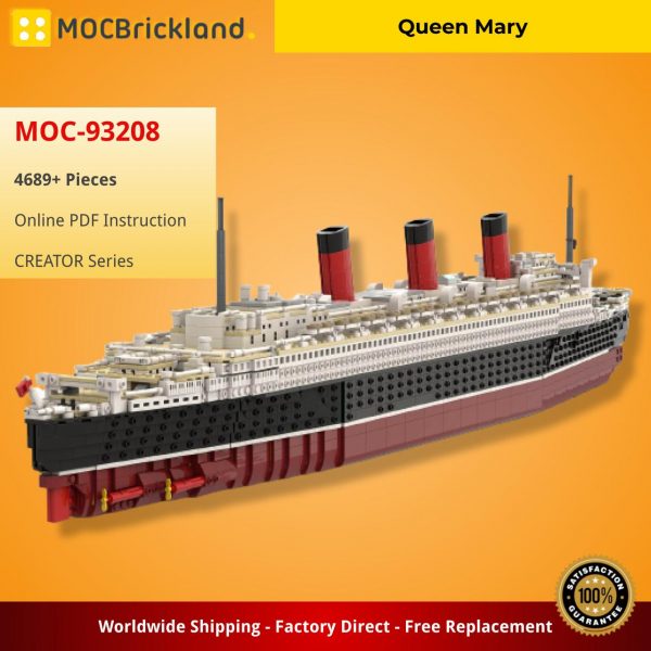 Queen Mary Creator Moc By Bru Bri Mocs With Pieces Moc