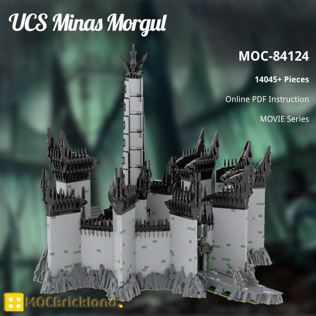 USC Minas Morgul MOVIE MOC 84124 With 14045 Pieces MOC Brick Land