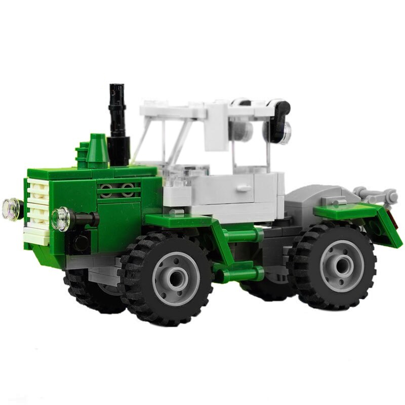 Green tractor MOC 15743 Technic Designed By De_Marco Produced By MOC BRICK LAND