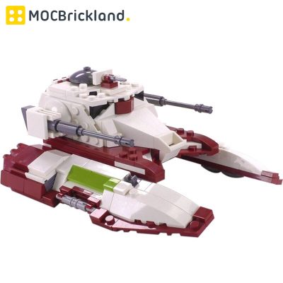 Republic Fighter Tank TX-130T Minifig Scale MOC 18145 Star Wars Designed By Brickvault
