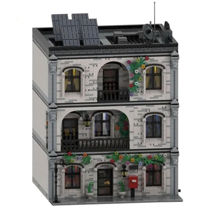 Home Sweet Home MOC 41871 Modular Building Designed By M4rchino84 With 5364 Pieces