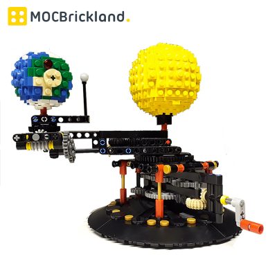Earth Moon and Sun Orrery MOC 4477 Creator Designed By JKBrickworks With 462 Pieces