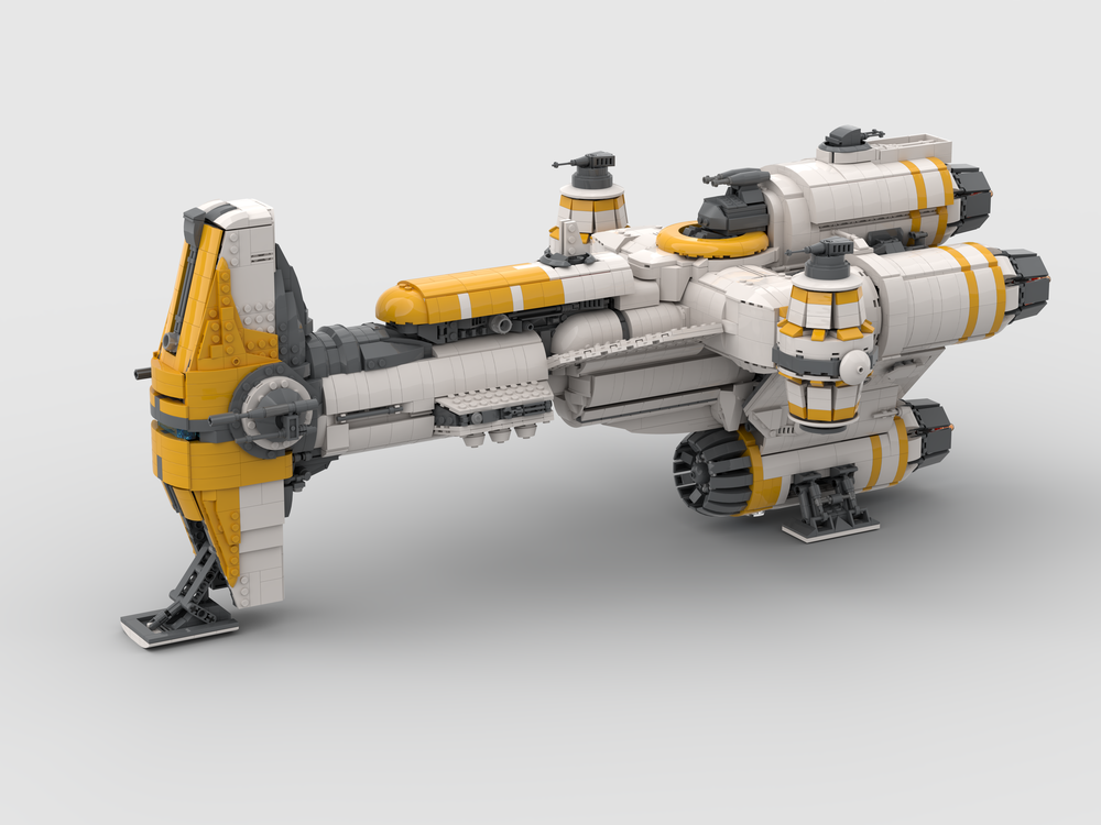 UCS Hammerhead Corvette Lightmaker MOC-57343 Star wars Designed By azanderk with 4900 Pieces