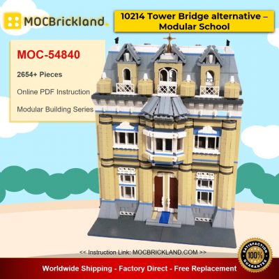 MOCBRICKLAND MOC-54840 10214 Tower Bridge