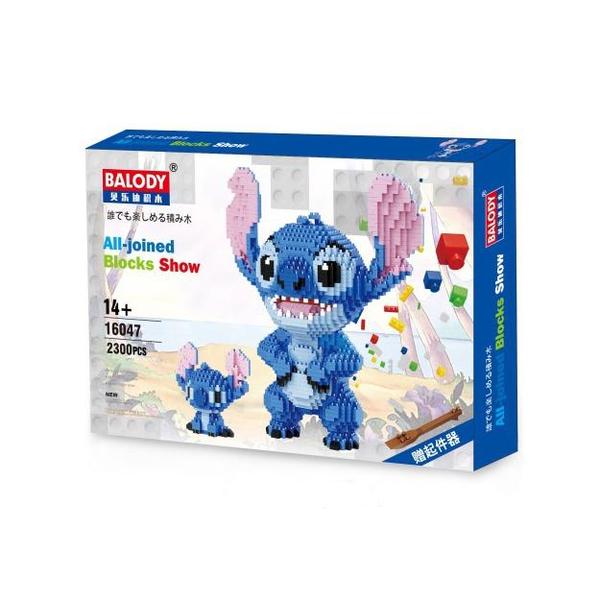 Balody Lilo and Stitch - Stitch Mini Block Set Creator with 2300 pieces -  MOC Brick Land