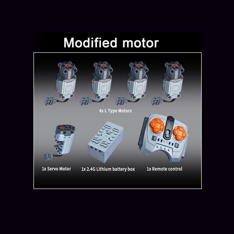 MOCBRICKLAND MOC F10001 1:8 AMG