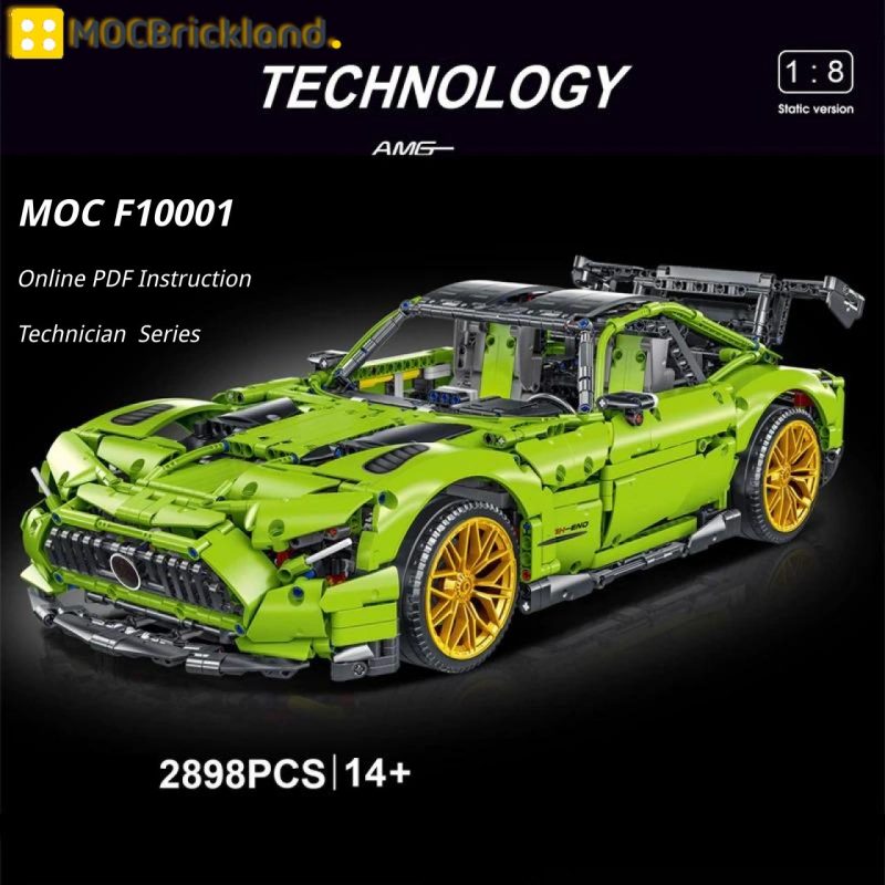 MOCBRICKLAND MOC F10001 1:8 AMG