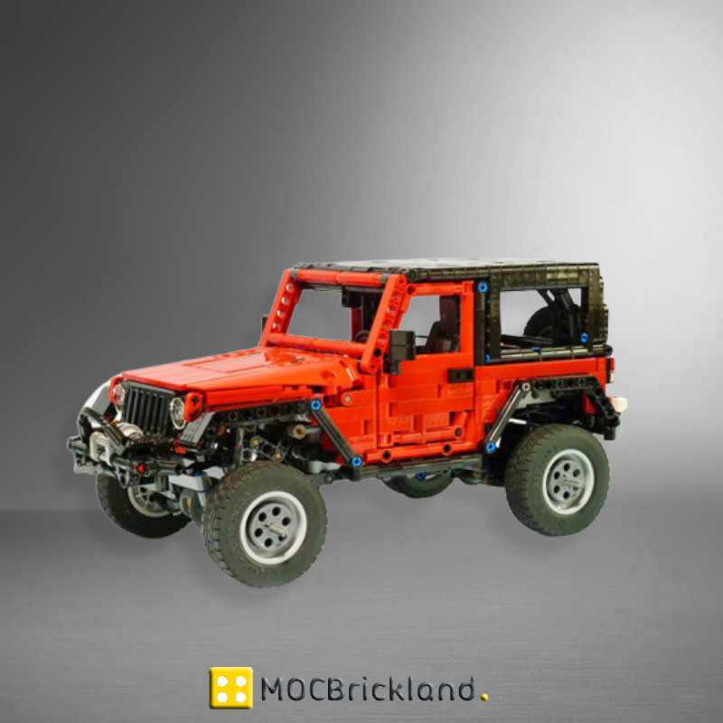 LEGO MOC 42129 C model - Jeep Wrangler by gyenesvi