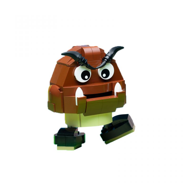 MOC 23060 Goomba Figure by buildbetterbricks with 162 Pieces - MOC ...