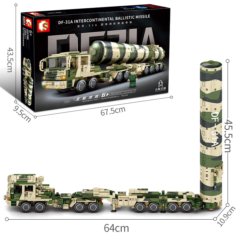 DF-31A International Ballistic Missile Military SEMBO 105786 with 
