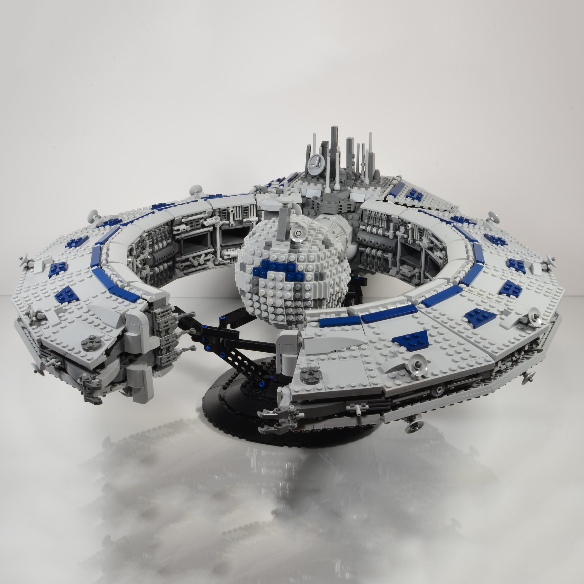 Battleship (Droid Control Ship) Star Wars MOC-13056 3580 - MOC Brick Land