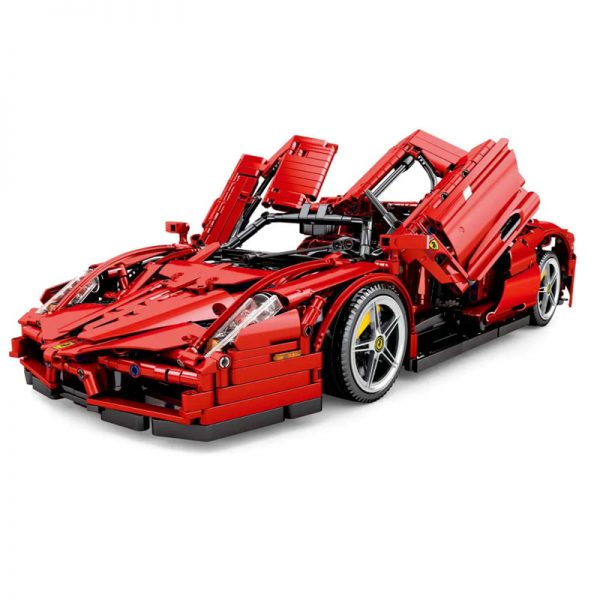 Enzo Ferrari Sembo 701020 Technic With 2569 Pieces - MOC Brick Land