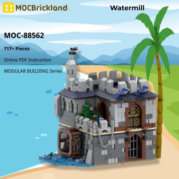 MOCBRICKLAND MOC-88562 31120 – Watermill