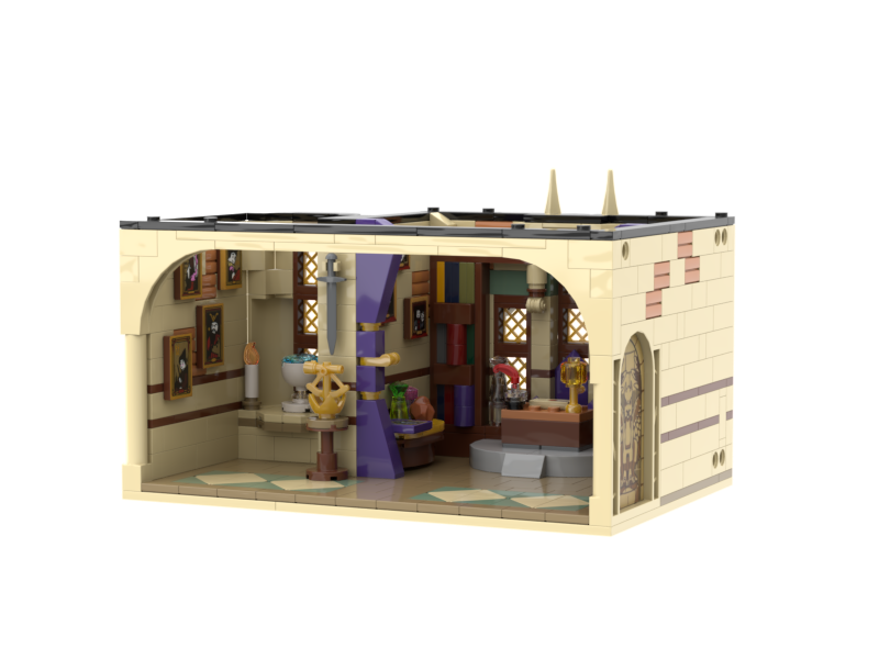 3/4 Dumbledore's Office MOC-122948 Movie With 622 Pieces