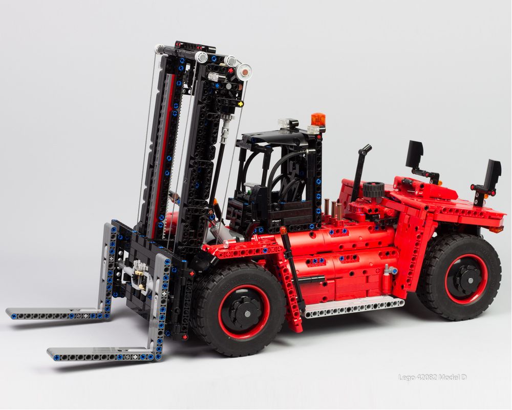 TECHNIC MOC 27807 42082 Model D-Heavy Forklift Truck by Nico71 MOCBRICKLAND
