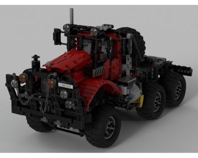 MOC 28325 All Terrain Offroad Truck Type 2 Red Remote Controlled by Legolaus with 1992 pcs