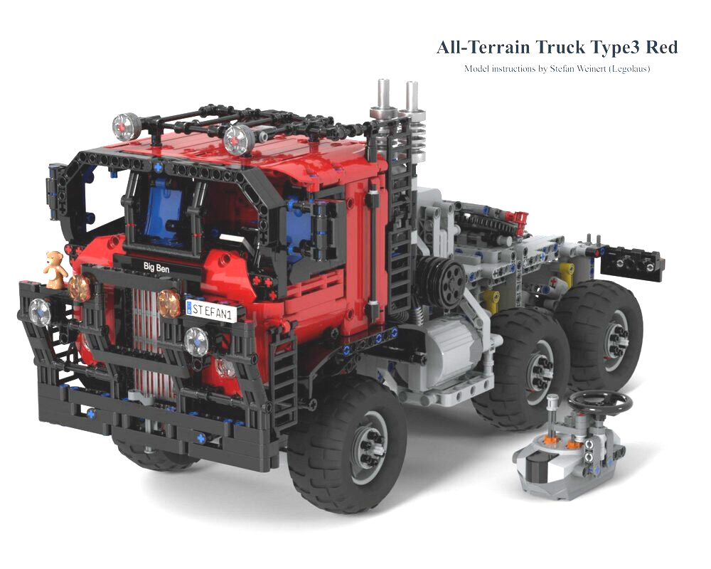 MOC 31099 All Terrain Offroad Truck Type 3 Remote Controlled by Legolaus
