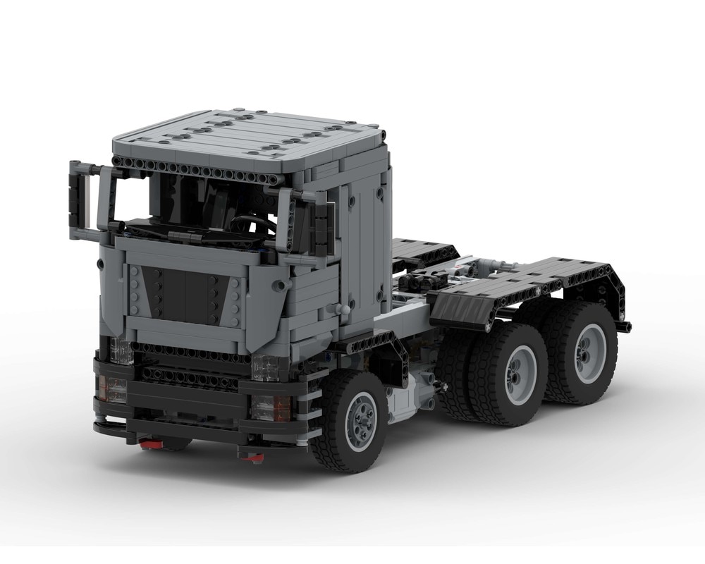 MAN TGS TRUCK MOC 37560 Technic Designed By Technic_Fox.it With 1215 Pieces