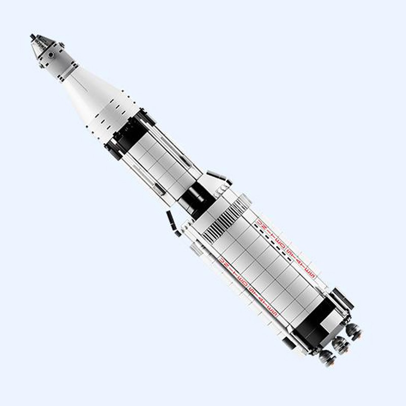 NASA Apollo Saturn V Space LION KING 180001 with 2039 pieces NASA Apollo Saturn V Space LION KING 180001 with 2039 pieces