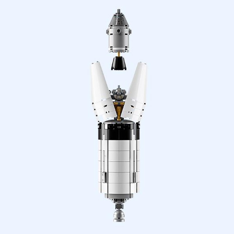 NASA Apollo Saturn V Space LION KING 180001 with 2039 pieces - MOC ...