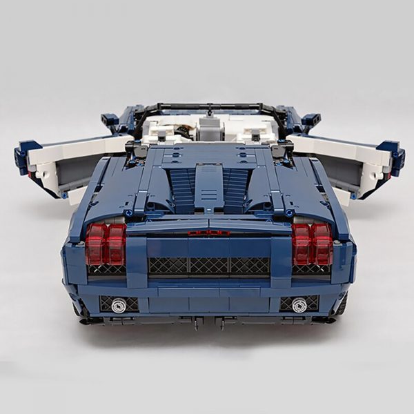 The PF Tribute Convertible Supercar MOC 31199 Technician Designed By Jeroen Ottens With 2728 Pieces