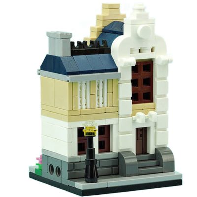 Mini Townhouse MOC 10740 Modular Building Designed By De_Marco With 275 Pieces