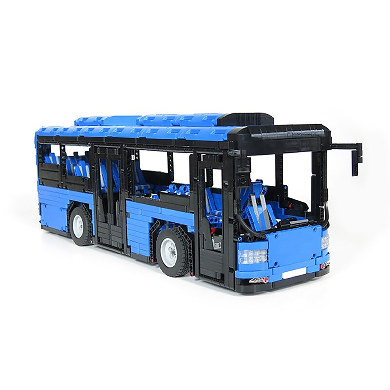 Motorized Bus MOC 5161 Technician Designed By HallBricks With 2673 ...