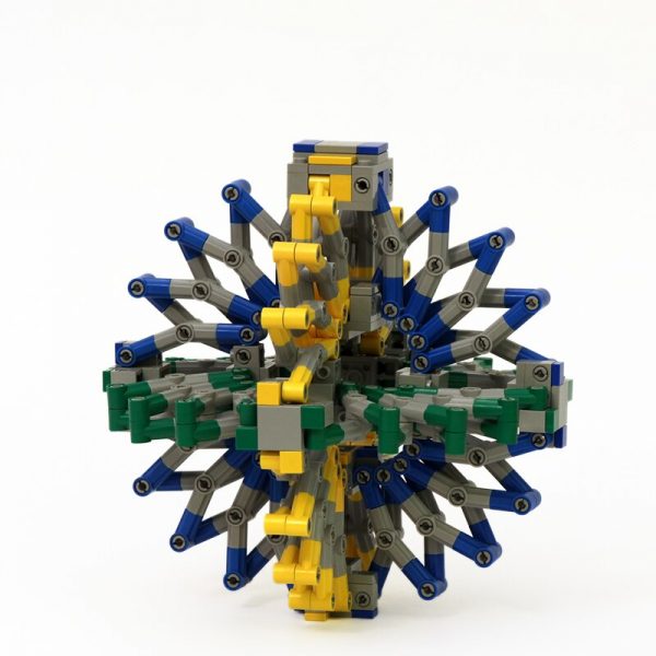 Hoberman Sphere MOC 0207 Creator Designed By JKBrickworks With 756 Pieces