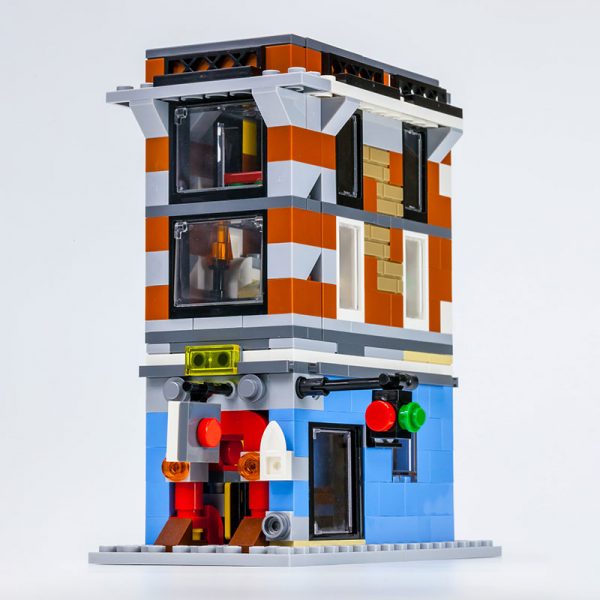 Mini Ghostbusters Firehouse GBHQ MOC 4543 Modular Building Designed By Timeremembered With 381 Pieces