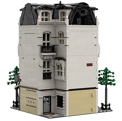 Paris Boulangerie Studio MOC 40476 Modular Building Designed By tkel86 With 4204 Pieces