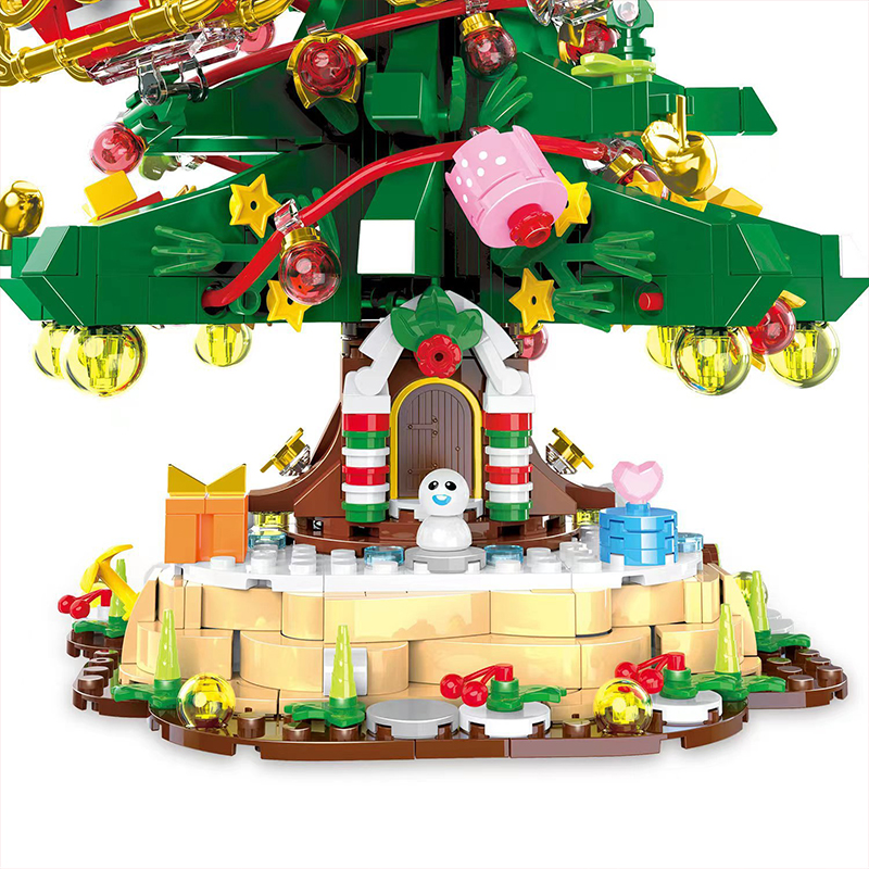 Christmas Tree YongLeXing 88036 Creator With 1124pcs