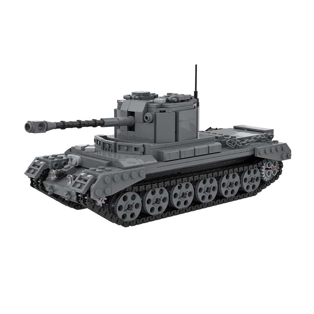 A30 Challenger Tank MOC-89517 Military With 979PCS