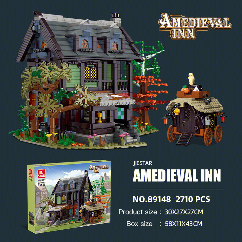 Amedieva Inn JIESTAR 89148 Modular Buildings With 2710pcs 