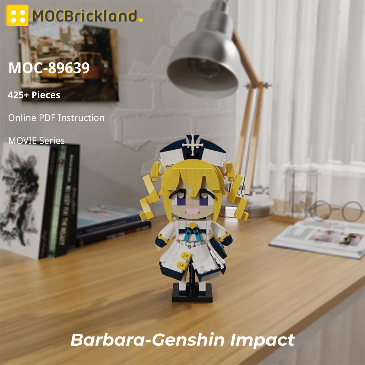 Barbara-Genshin Impact MOC-89639 Movie with 425 Pieces (1)