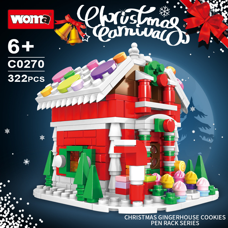Christmas House Woma C0270 Creator With 322pcs 