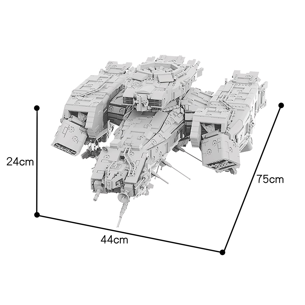 Alien USCSS NOSTROMO MOC-9803 Movie With 9205 Pieces