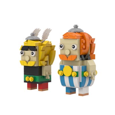 Asterix and Obelix Brickheadz Creator MOC-16306 by Marick_H WITH 294 PIECES