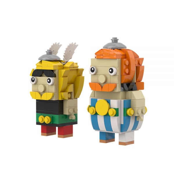 Asterix and Obelix Brickheadz Creator MOC-16306 by Marick_H WITH 294 PIECES