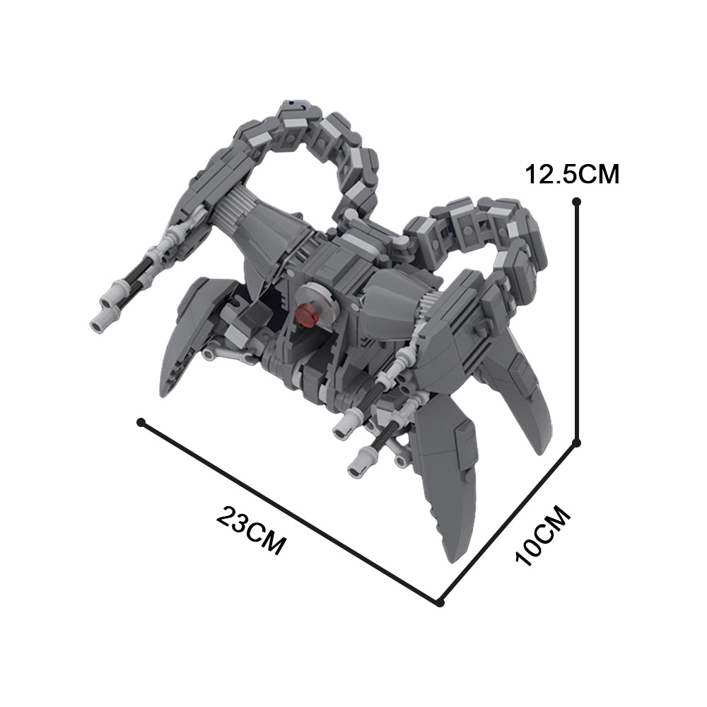 PiXEL-DANs SCORPENEK DROID TBOBF MOC-101376 Star Wars Designed By PiXEL-DAN With 236 Pieces