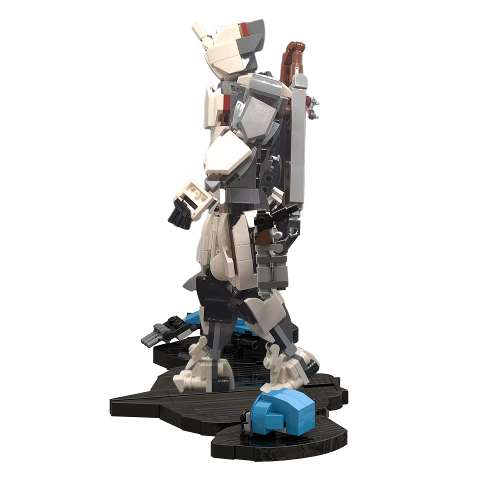 Warframe Excalibur MOC-117327 Creator With 555 Pieces