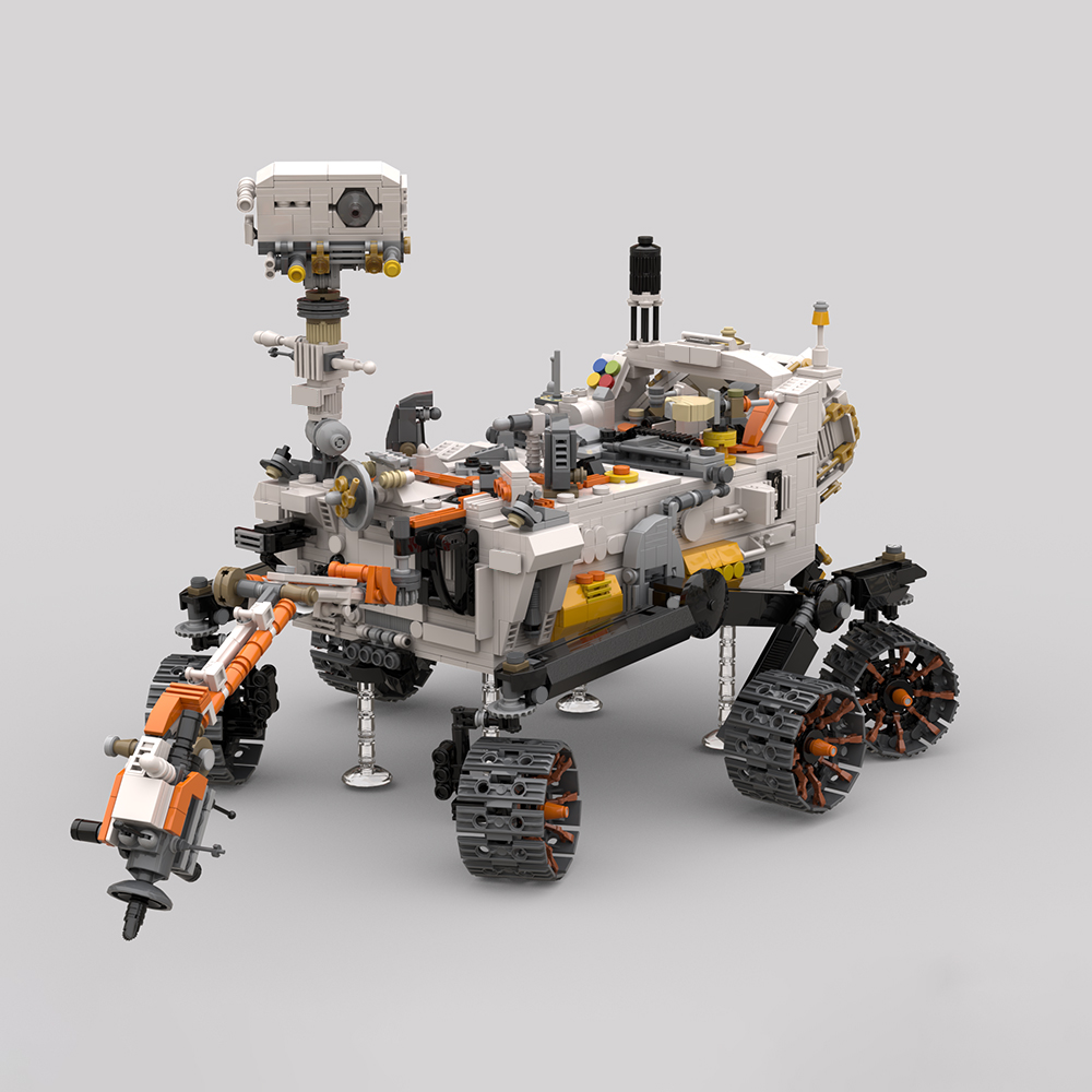 NASA Perseverance Mars Rover MOCBRICKLAND 83246 Space with 2997 Pieces ...