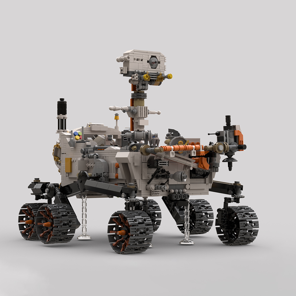 NASA Perseverance Mars Rover MOCBRICKLAND 83246 Space with 2997 Pieces ...