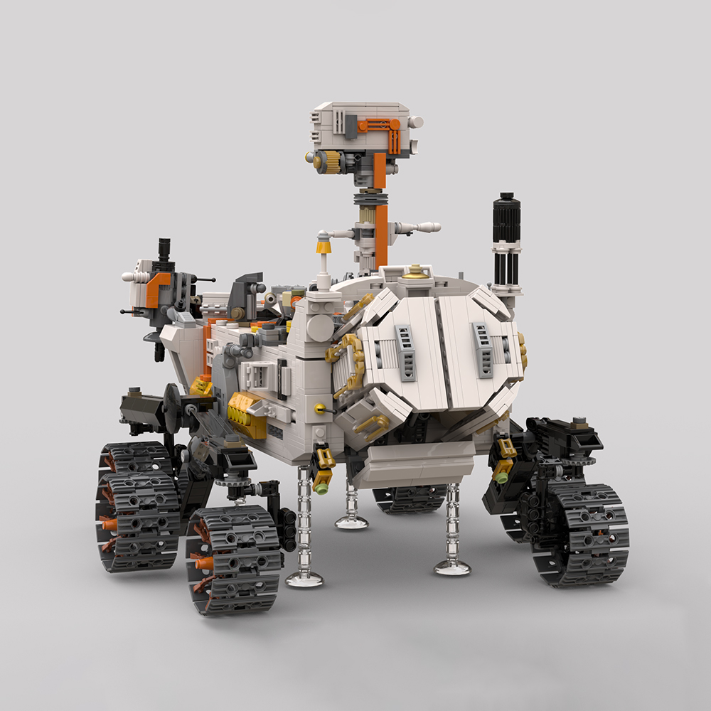 NASA Perseverance Mars Rover MOCBRICKLAND 83246 Space with 2997 Pieces ...