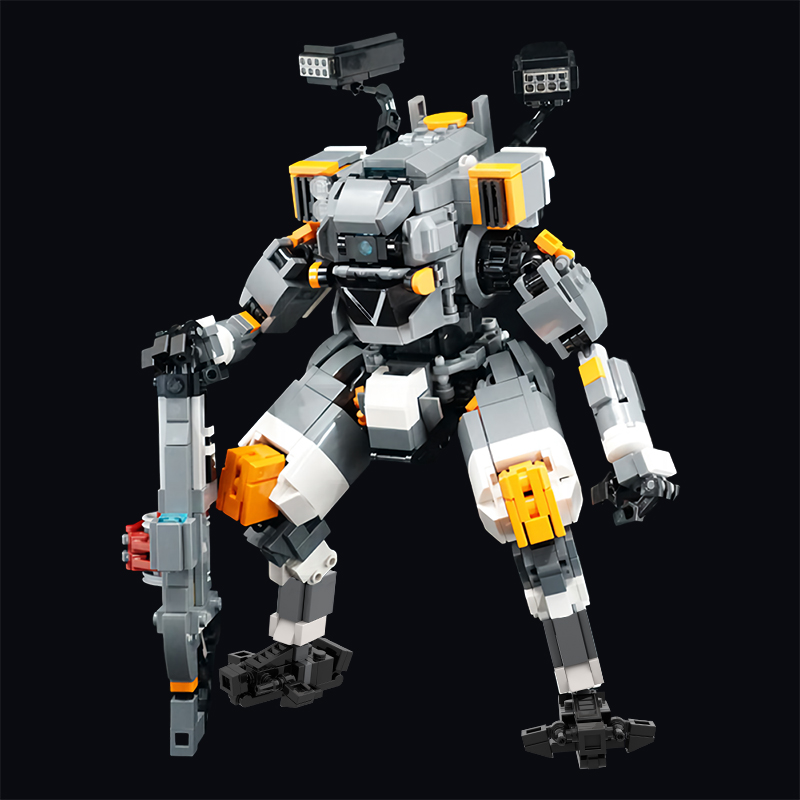 Titanfall Vanguard-Class Titan FS-1041 MOCBRICKLAND 89429 Movies and ...