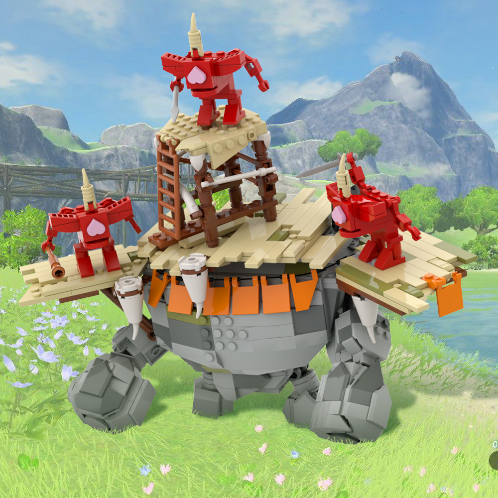 A Stone Talus from Zelda Breath of the Wild : r/lego