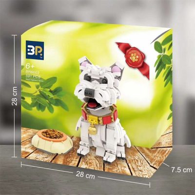 West Highland White Terrier CREATOR BR BR6003 with 591 pieces