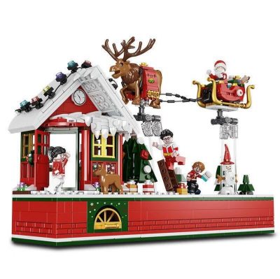Flying Christmas Party Christmas Scene CREATOR FORANGE FC6003 with 940 pieces