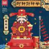 Music Box: Clock God of Wealth CREATOR GAOMISI T2026 with 482 pieces