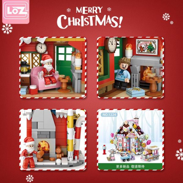 Christmas House CREATOR LOZ 1223 with 788 pieces