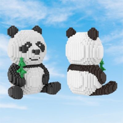 Cute China Panda Creator LeCheer 66007 with 3680 pieces